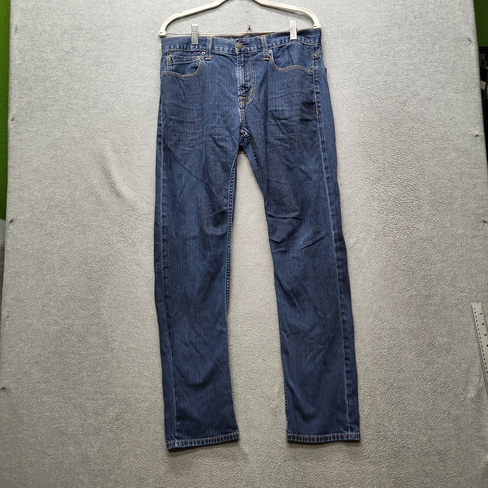 American Eagle Outfitters Men Jeans 32X32 Blue Denim Core Flex Logo 30" Inseam